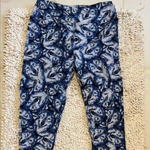 Lularoe Wolf leggings Size OS